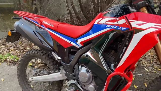 Honda CRF300 Rally защитные дуги и багажник Crazy Iron смотреть онлайн