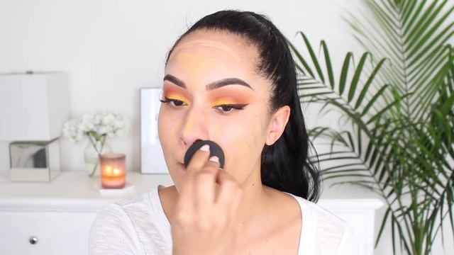Sunset Spring Makeup Tutorial смотреть онлайн