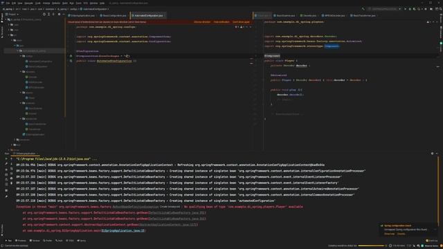 الدرس الخامس من سلسلة Dependency Injection بعنوان : Automated Java-based Configuration ( تطبيقي ) смотреть онлайн
