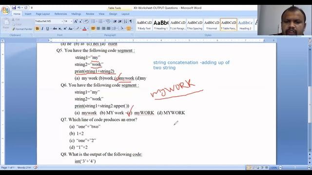 Python Revision Tour | Objective Type /Output Questions | CBSE Class-XII CS | Part-1 | Vlog-99 смотреть онлайн