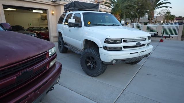 Tahoe Suburban Suspension Lift vs Torsion Crank | Comparison смотреть онлайн