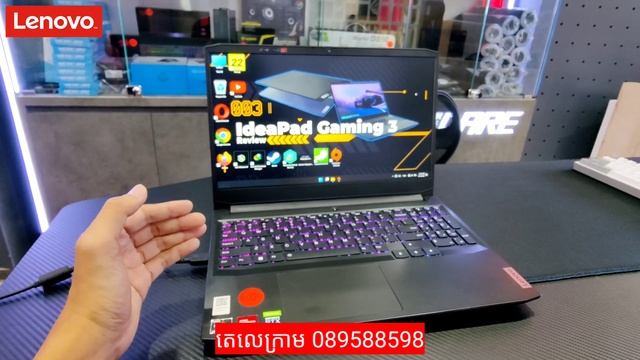 មានលុយ 839$ បាន RTX3050 គួរមើល Lenovo IdeaPad Gaming 3 смотреть онлайн