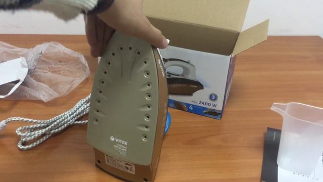 Обзор на Утюг Vitek VT-1201 из Sulpak смотреть онлайн