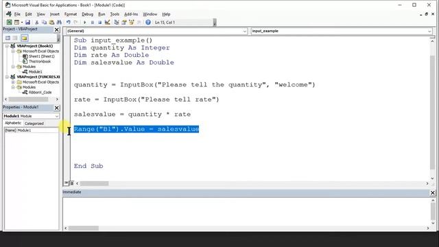 VBA Tutorial 11 InputBox & Message Box (MsgBox) смотреть онлайн