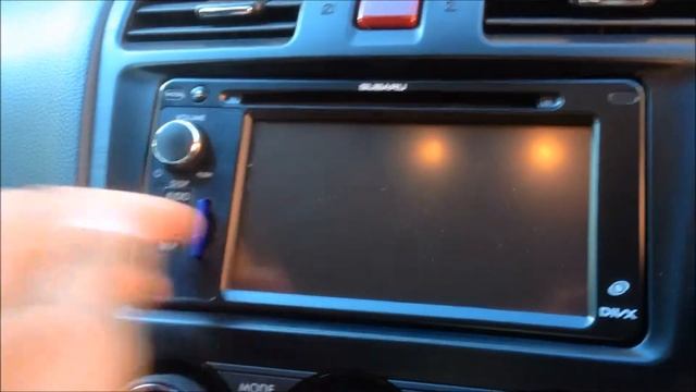 Subaru XV Forester & Impreza - changing welcome screen wallpaper on factory stereo infotainment uni смотреть онлайн
