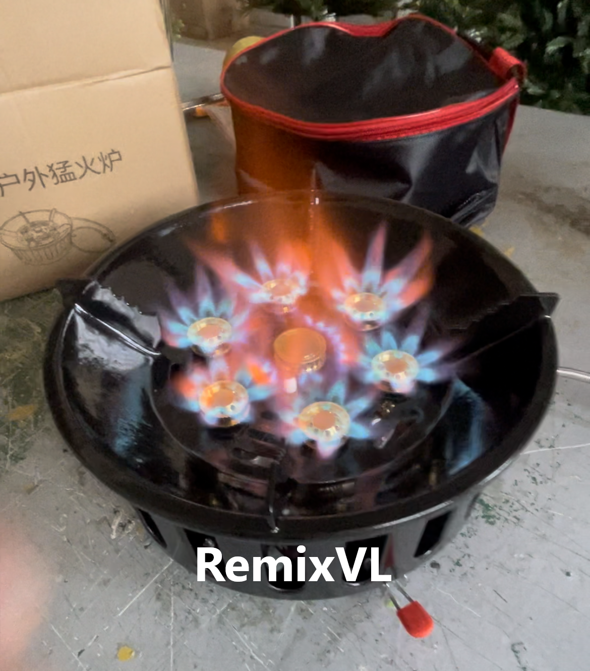 Магазин RemixVL: Видео обзор 7-ядерная походная печь 19800Вт газовая плитка МЕГА мощная смотреть онлайн