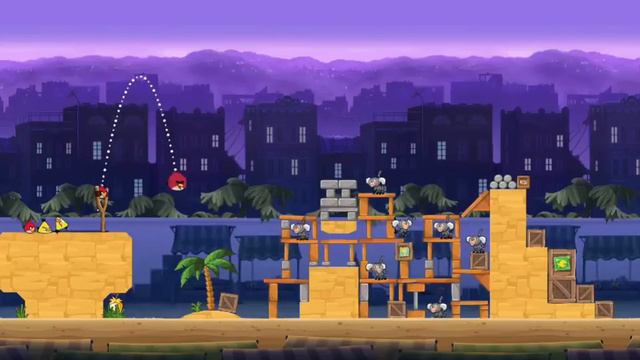 Angry Birds Rio Strawberry #3 Walkthrough Level 4 (13-4) смотреть онлайн