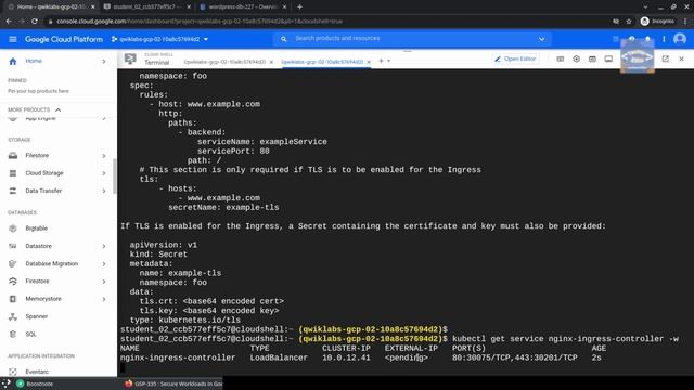 Secure Workloads in Google Kubernetes Engine: Challenge Lab | Qwiklabs [GSP335] смотреть онлайн