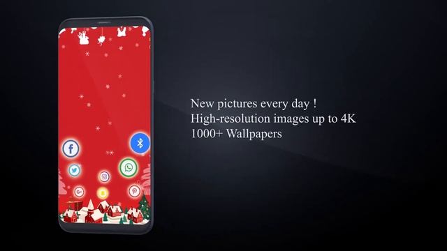 Beautiful Christmas Wallpaper смотреть онлайн