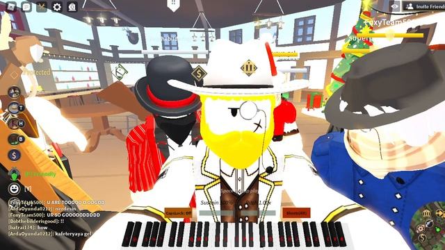 Coffin Dance "Astronomia" (Roblox: The Wild West -Piano-) смотреть онлайн