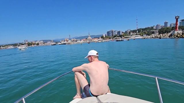Сочи. Аренда катера. Дорога домой. смотреть онлайн