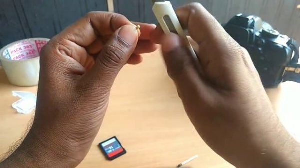 How to fix sd card lock switch (broken lock, card error, no memory card)