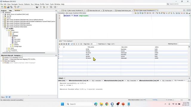 #05 Hibernate Query Language | SQL vs HQL Statement to Display all Records|Hibernate Framework|MYSQ смотреть онлайн