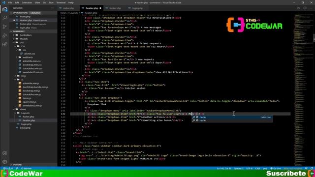 3. Mantenimiento de login parte 1 - E-commerce con PHP JS MYSQL HTML CSS смотреть онлайн