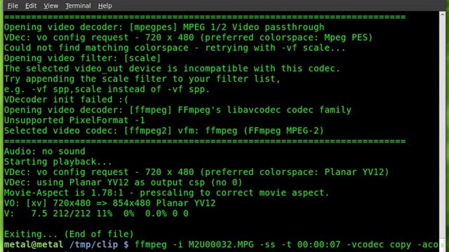 FFMPEG - Spliting Videos смотреть онлайн