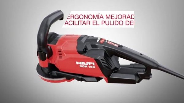 Desbastadora de diamante Hilti DGH 150, ideal para tus aplicaciones de lijado de hormigón.
