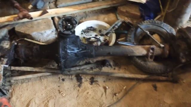 Минитрактор Minitractor из мотоблока 4x4 далее в программе)))