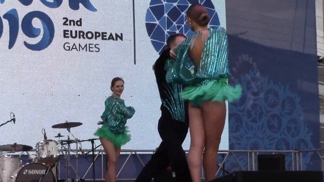 Шоу-балет "Феерия" на 2nd European Games 21.06.2019г. 0843 смотреть онлайн