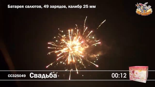 Фейерверк СС325049 Свадьба (1" х 49) смотреть онлайн