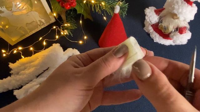 Gnome Santa Claus made of felt without sewing. Christmas, New Year, New Year's gifts DIY HandMade смотреть онлайн