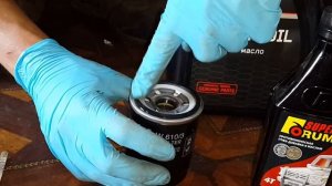 Замена масла ДВС Mitsubishi ASX