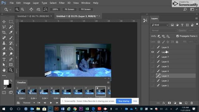 Importing video to PhotoShop for Rotoscope Animation смотреть онлайн