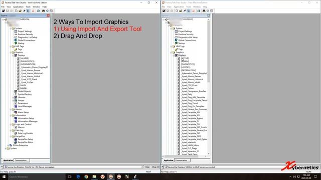 Two Ways To Import Graphics from Rockwell FactoryTalk View смотреть онлайн