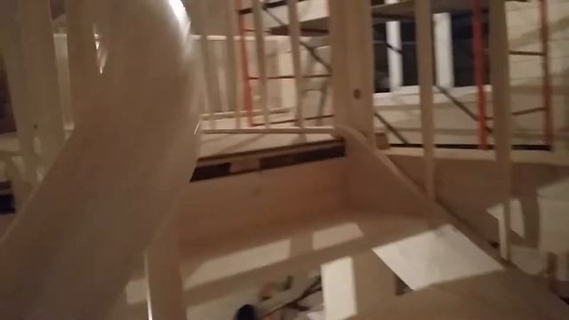 Деревянная лестница для дома из бруса часть 2 смотреть онлайн