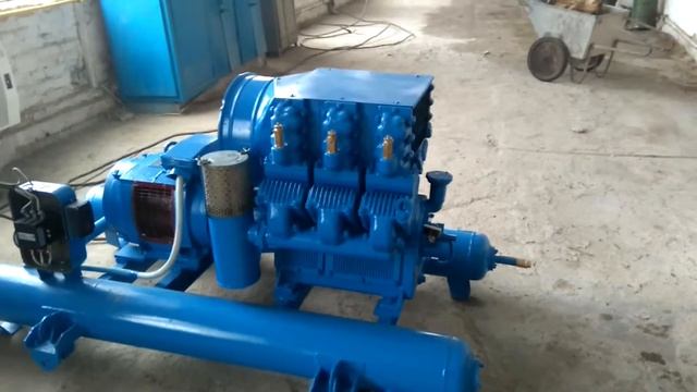 Запуск поршневого компрессора ПКС-5,25 смотреть онлайн