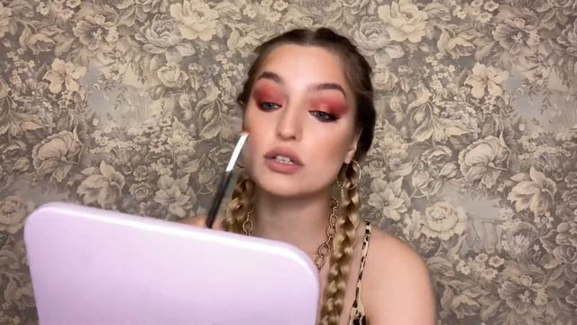 Смоки/ легкий макияж