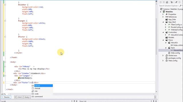 How to Use CSS and Bootstrap Design with MVC смотреть онлайн