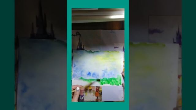 Рисуем на стекле. смотреть онлайн