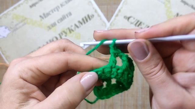 Вязание крючком для начинающих Урок 95 простейшая сетка крючком смотреть онлайн