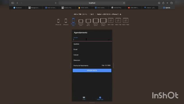 Ionic Firebase Agenda App Movil смотреть онлайн