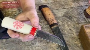 Лучшая сталь для охоты, 9ХС от "Русского булата". Охотничий нож