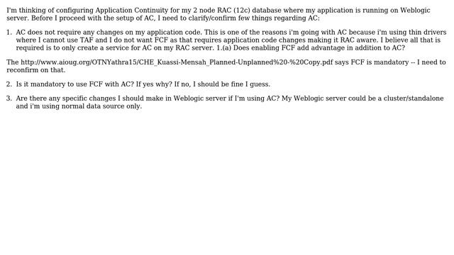 Databases: AC with Oracle 12c смотреть онлайн