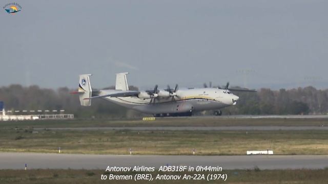 AMAZING Planespotting At LEIPZIG/HALLE Airport With The Worlds BIGGEST Propeller Plane