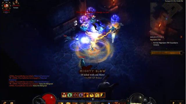 Diablo 3 2.2.0 - T6 Speed Monk Build : Grift/Rift : Inna/Sunwuko смотреть онлайн