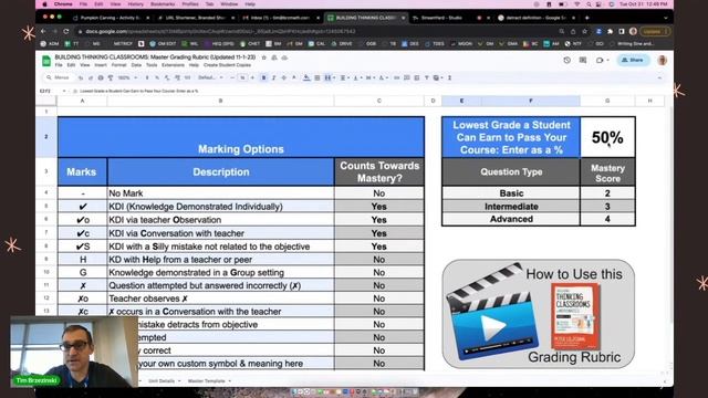 Two Updates to Building Thinking Classrooms Automated Grading Rubric (as of NOV 1, 2023) смотреть онлайн