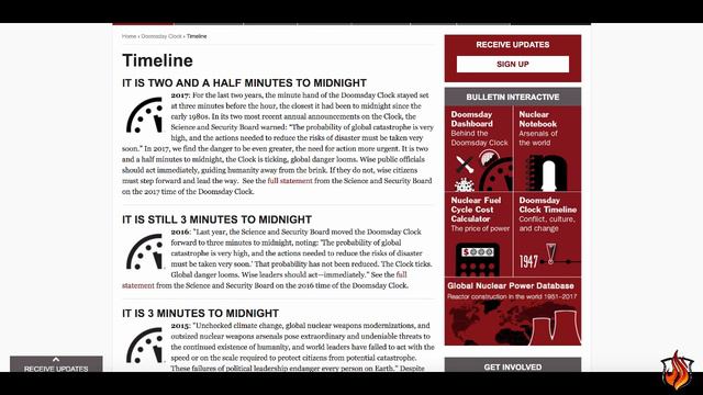 RED ALERT - DOOM CLOCK MOVED CLOSER TO MIDNIGHT смотреть онлайн