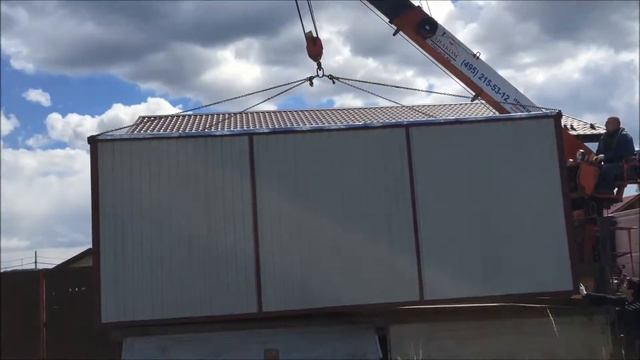 Этап 1. Установка бытовки смотреть онлайн