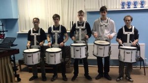 Барабанные бои для ротного барабана (строевой устав ВС СССР,приложение 5)