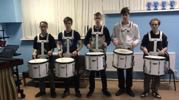 Барабанные бои для ротного барабана (строевой устав ВС СССР,приложение 5)