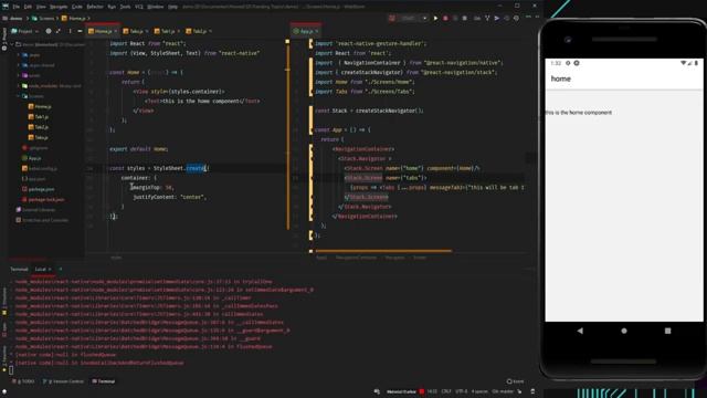 React Native: Stack navigator and Material top tabs смотреть онлайн