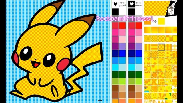 Pikachu Coloring Games смотреть онлайн