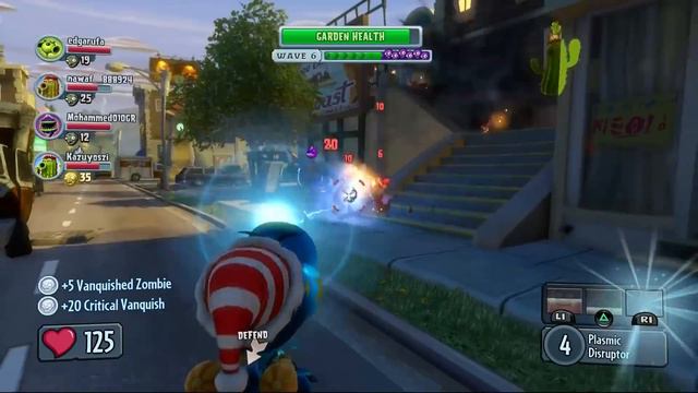 Растения против Зомби PS4 #4 Multiplayer Plants vs Zombies: Garden Warfare HD 1080p смотреть онлайн