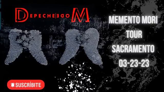#depechemode - Depeche Mode Golden 1 Center, Sacramento Memento Mori Tour 03-23-23