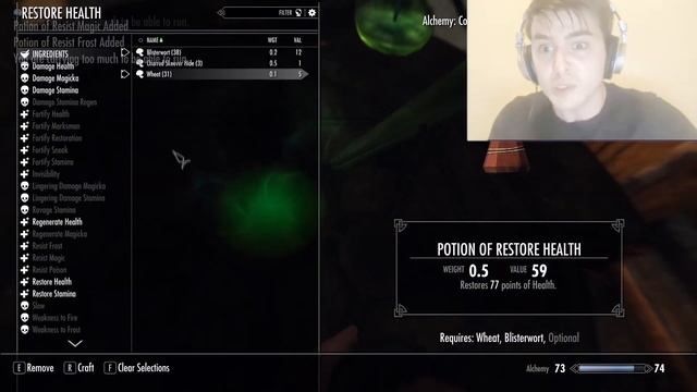 Skyrim How to level up alchemy and speech faster смотреть онлайн