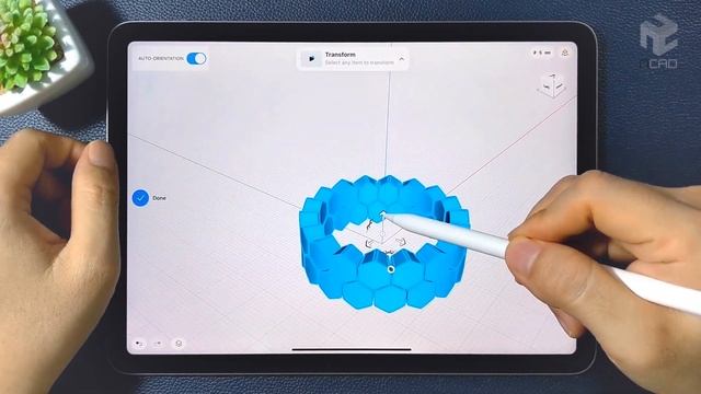 Modeling Honeycomb Vase on iPad | Shapr3D смотреть онлайн