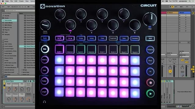 Circuit 201: Novation Circuit - Advanced Circuitry - 6. Circuit as a MIDI Controller смотреть онлайн